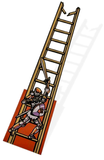 Medieval Madness Lower Right Ramp Decal - Image 1