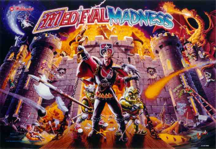 Medieval Madness 122 x 81 cm Large Poster - Image 1