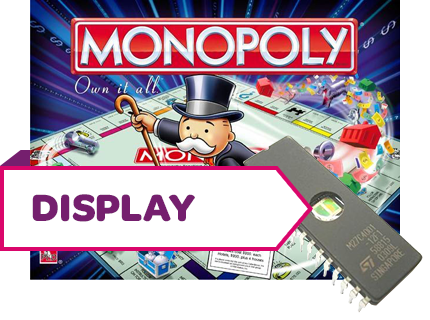 Monopoly Display Rom (Spanish) - Image 1
