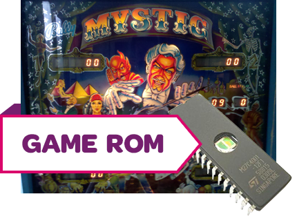 Mystic CPU Game Rom Set - Image 1