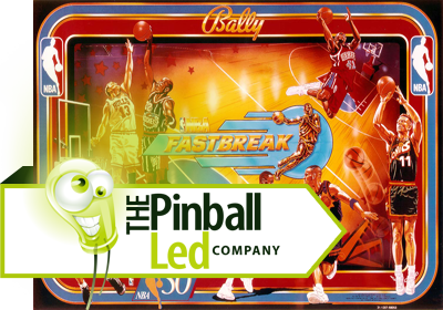 NBA Fastbreak UltiFlux Playfield LED Set - Image 1