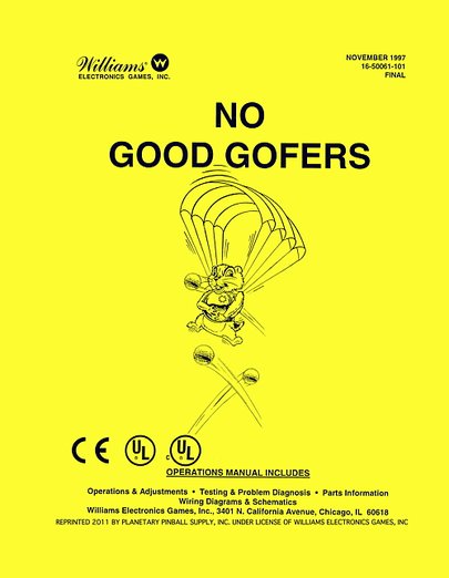 No Good Gofers Manual