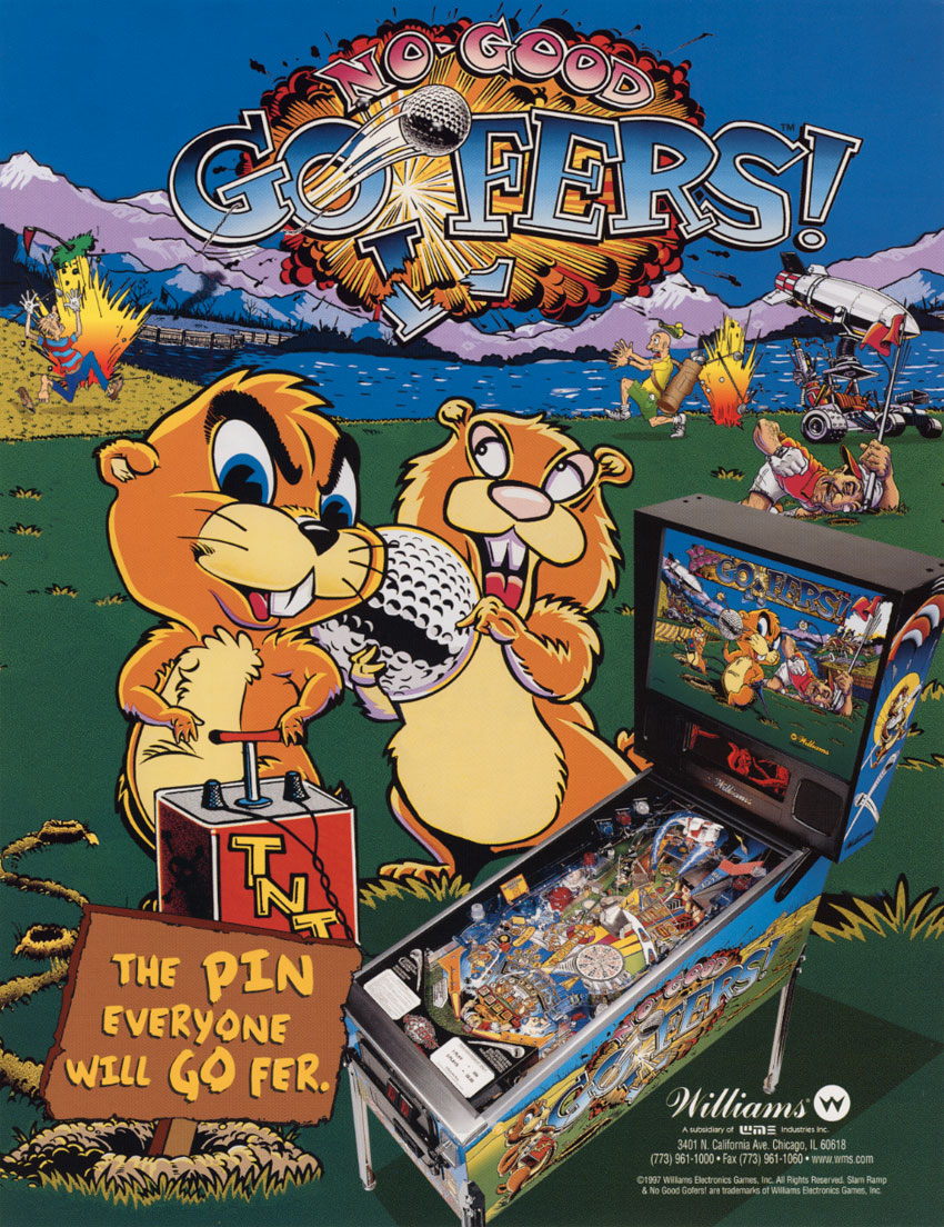 No Good Gofers Flyer - Image 1