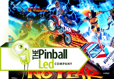 No Fear UltiFlux Playfield LED Set - Image 1