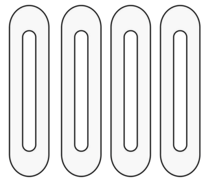 Playfield Outlane Protectors Clear