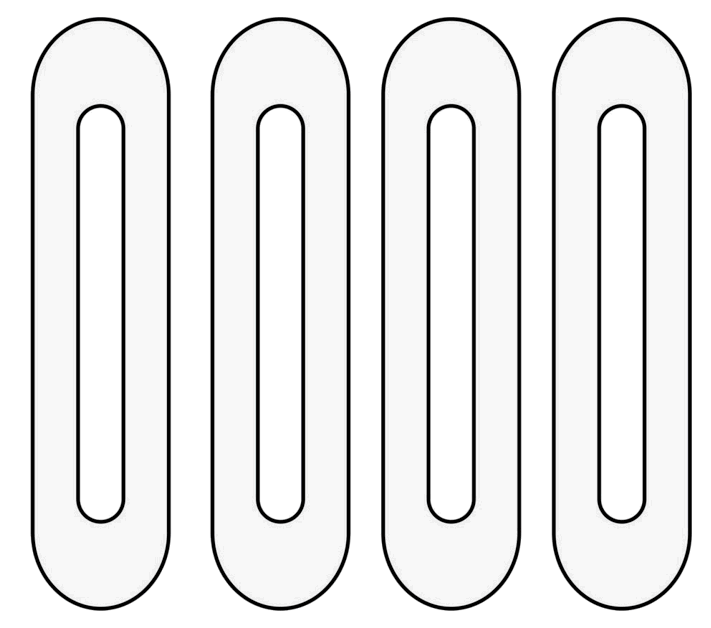 Playfield Outlane Protectors Clear - Image 1