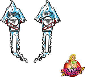 Monster Bash Phantom Playfield Overlay