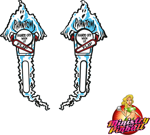 Monster Bash Phantom Playfield Overlay - Image 1