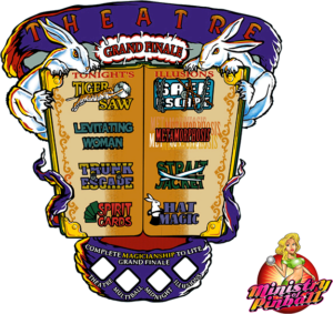 Theatre of Magic Playfield Overlay