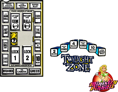 Twilight Zone Playfield Overlay - Image 1