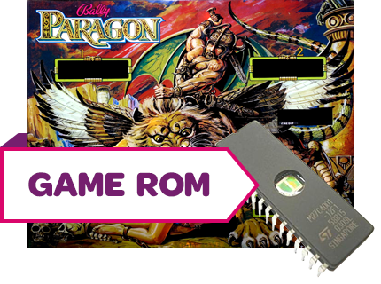 Paragon CPU Game Rom Set (7-Digit Bootleg) - Image 1