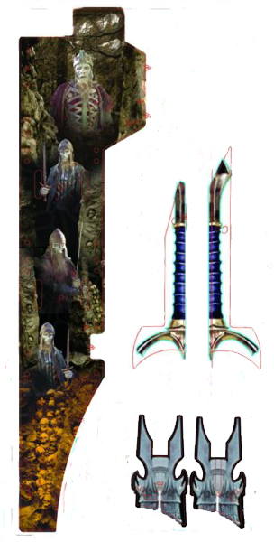 Lord of the Rings Thick Plastic Set - Image 1