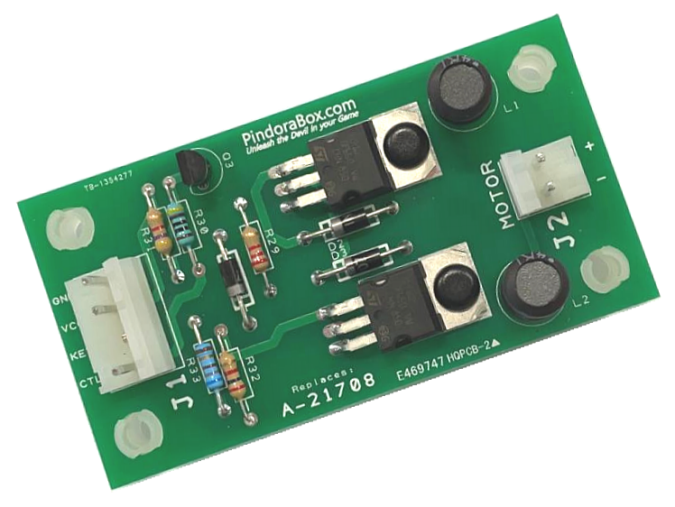 Medieval Madness Drawbridge Motor Board A-21708 - Image 1