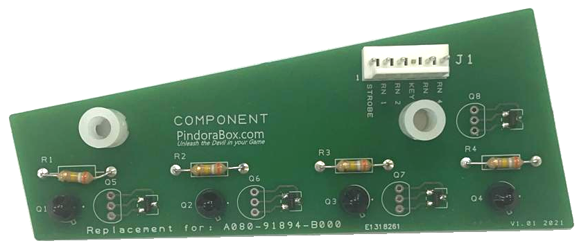 Trough Opto Receiver Board Bally 6803 - Image 1