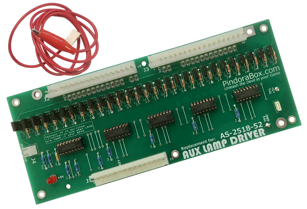 Aux LED/Lamp Driver Board for Bally/Stern (AS-2518-52) - Image 1