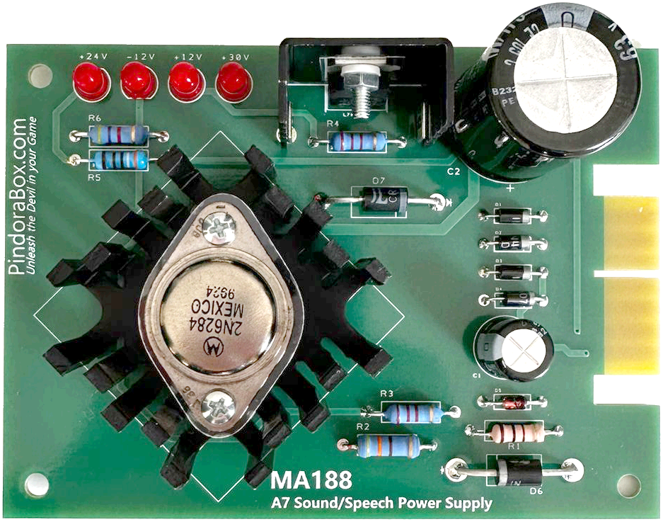 Gottlieb Sound Speech Power Supply MA-188 - Image 1