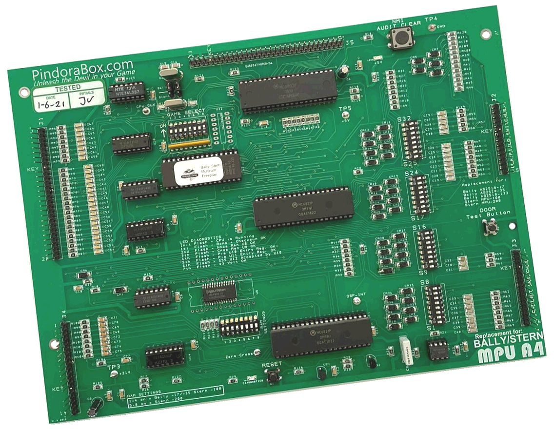 Bally/Stern Replacement MPU - Image 1