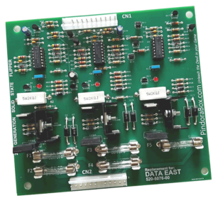 Data East 3 Flipper Board 520-5033-03