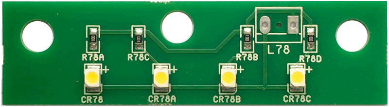 Medieval Madness Remake LED Playfield PCB L78 - Image 1