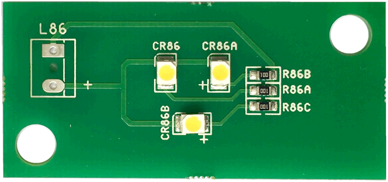 Medieval Madness Remake LED Playfield PCB L86 - Image 1