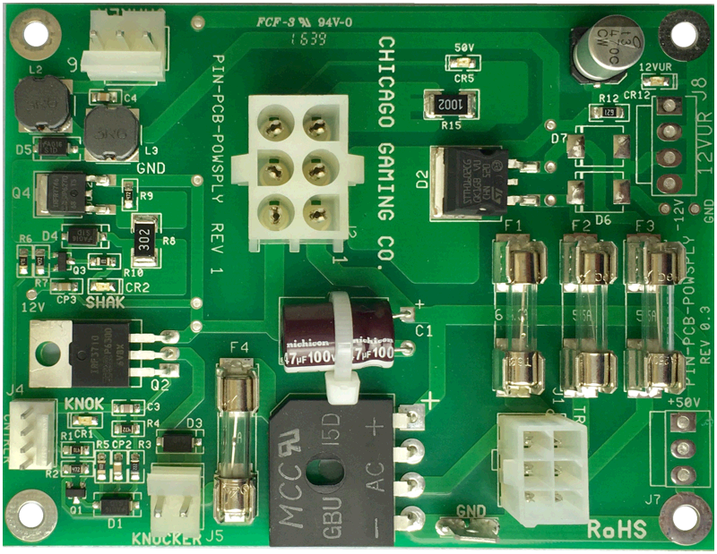 Medieval Madness Remake Power Supply Board - Image 1