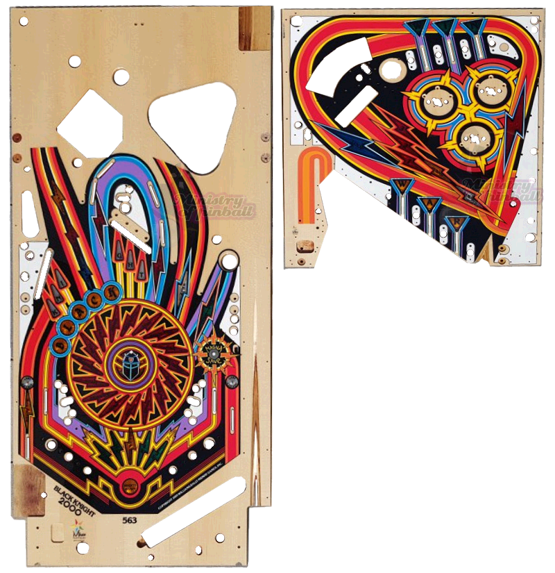 Black Knight 2000 Playfields - Image 1