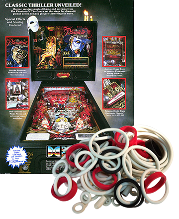 Phantom of the Opera Rubber Set - Image 1