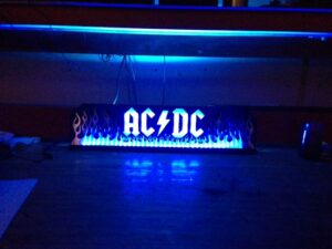 AC/DC BACK IN BLACK Topper Stern