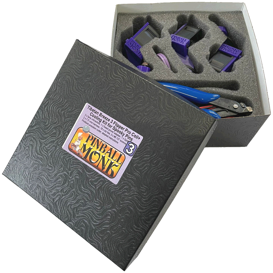 Rick and Morty Tibetan Breeze SPOOKY Pin 3-Flipper Cooling Kit