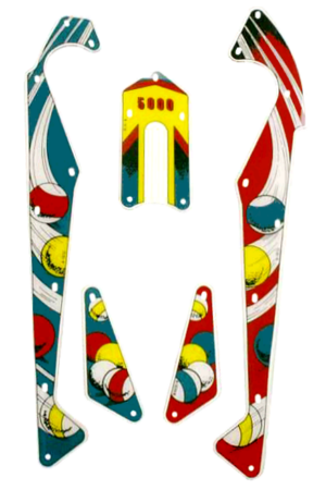 Pinball Pool Plastic Set