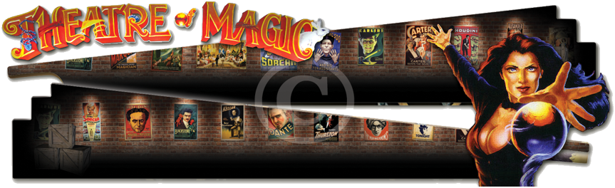 Theatre of Magic PinBlades "Back Stage" - Image 1