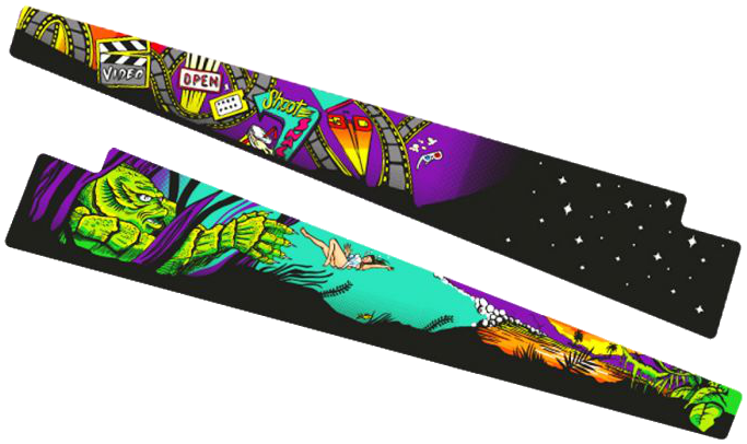 Creature from the Black Lagoon Sideboard Decals - Image 1