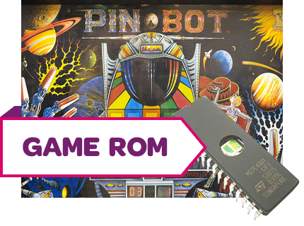 PIN·BOT CPU Game Rom (Hack version) - Image 1
