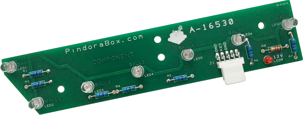 7 LED Opto Trough Board A-16530 - Image 1