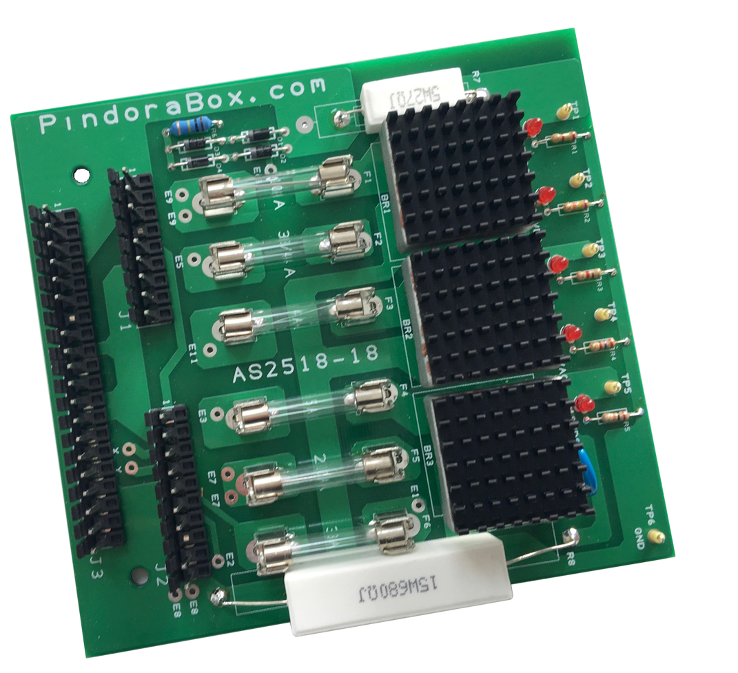 Bally/Stern Rectifier Board A-2518-18 - Image 1