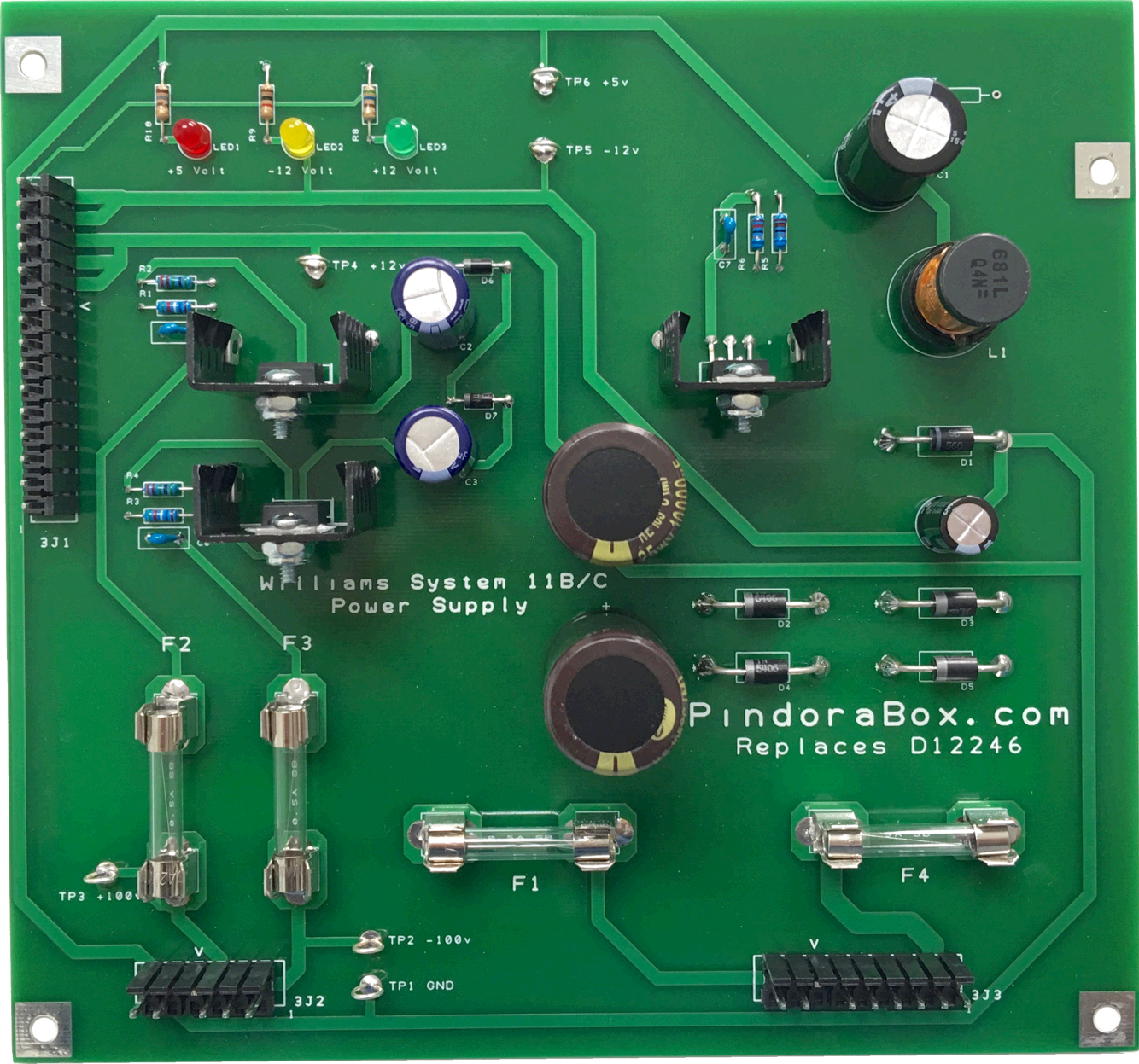 Power supply Williams System 11B/C D-12246
