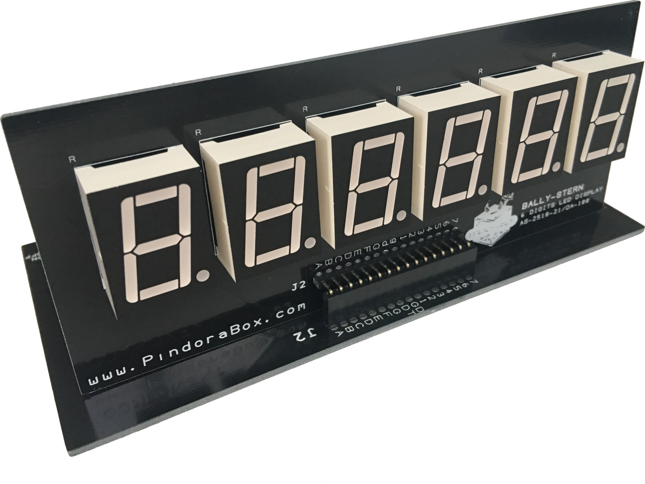 Display 6 Digit Bally/Stern - Image 1