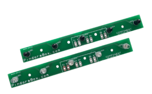 Dr Who 5 Target Opto Board Set A-15431-32