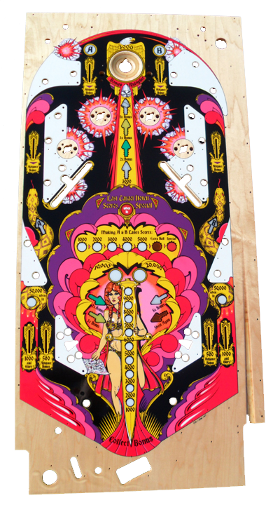Mata Hari Playfield