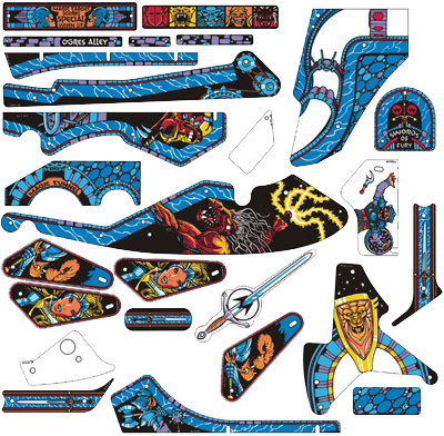 Swords of Fury Plastic Set - Image 1