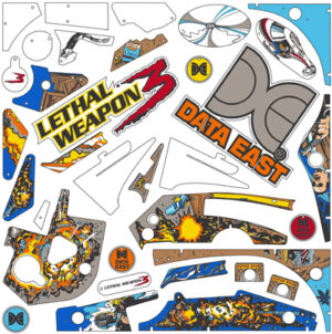 Lethal Weapon 3 Plastic Set