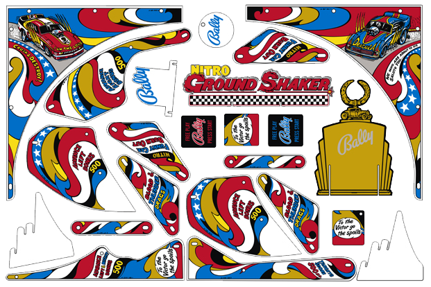 Nitro Ground Shaker Plastic Set - Image 1