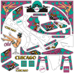 Old Chicago Plastic Set