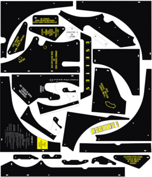 Orbitor 1 Plastic set