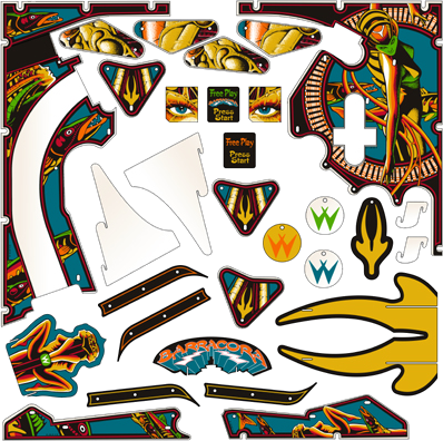 Barracora Plastic Set