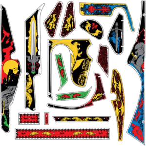 Black Knight Plastic Set