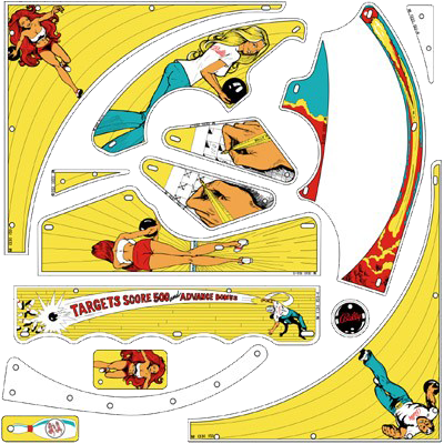 Strikes and Spares Plastic Set