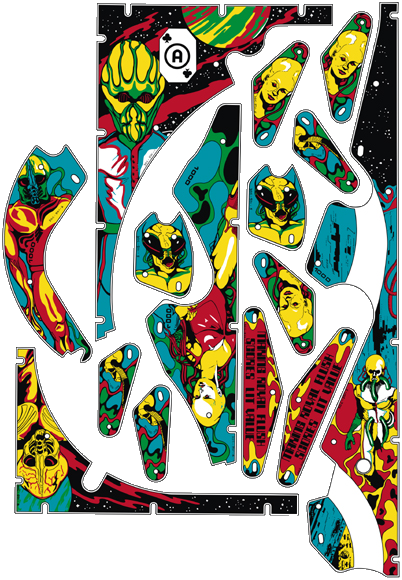 Alien Poker Plastic Set - Image 1