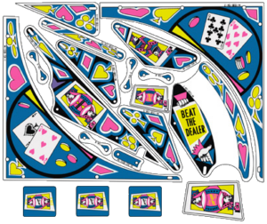 Black Jack Plastic Set