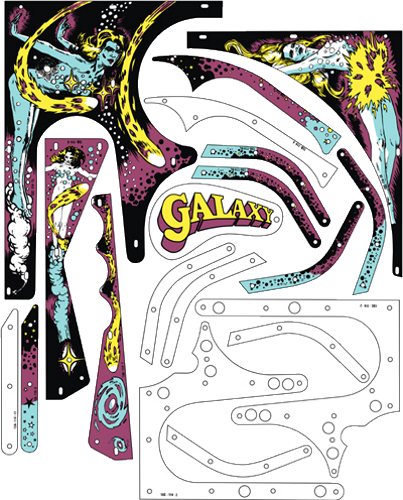 Galaxy Plastic Set - Image 1